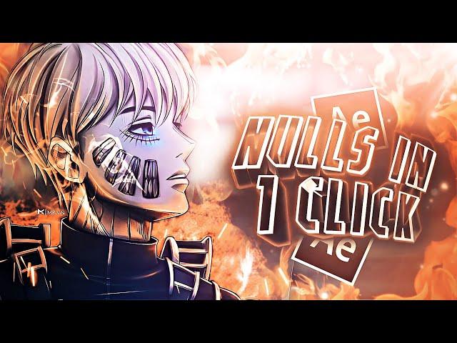 How to add NULLS in ONE click / After Effects AMV Tutorial [Script #1]