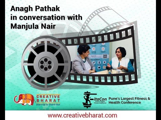 Anagha Pathak was interviewed by Manjula Nair at FITACON-Pune's Largest Fitness & Health Conference