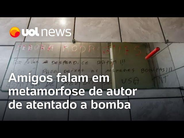 Amigos de homem que se explodiu no STF falam em 'metamorfose' do autor de atentado em Brasília