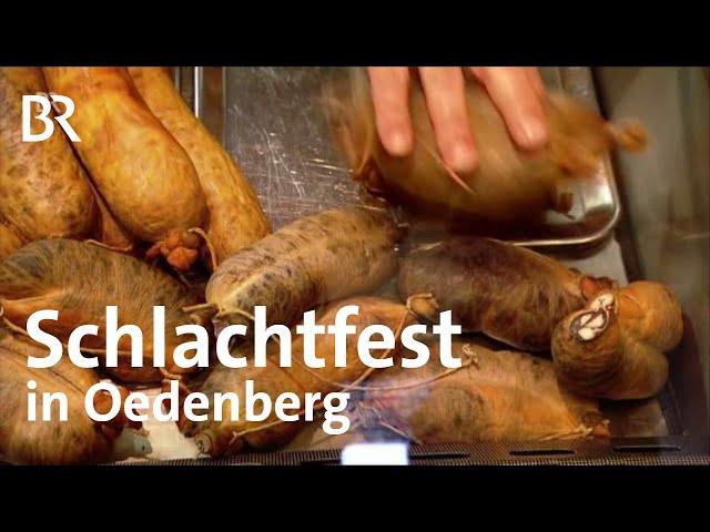 Kesselfleisch: Schlachtfest in Oedenberg | Zwischen Spessart und Karwendel | BR | Doku | Reportage