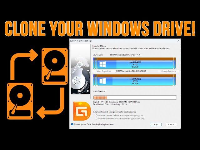 How to Clone Your System\Windows Drive for Free Using DiskGenius