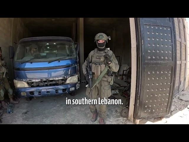 RAW FOOTAGE of Hezbollah Weapons in a Civilian House in Southern Lebanon