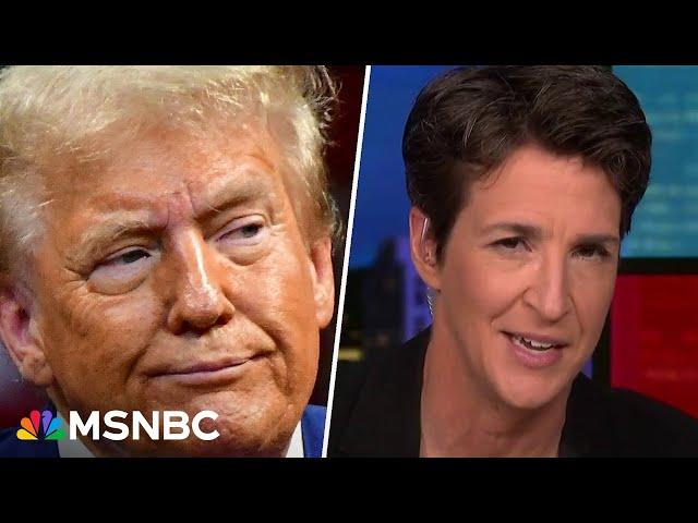 Rachel Maddow calls the bluff of Trump supporters who claim to be making a 'business decision'