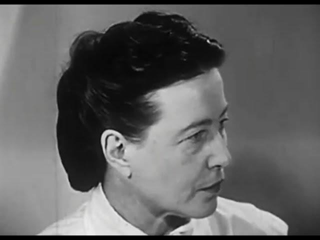 Simone de Beauvoir on Existentialism & God (1959)