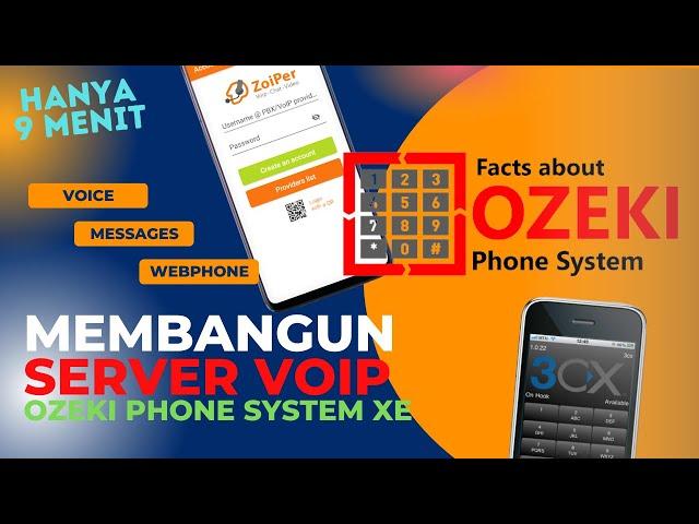 Membangun Server VoIP dengan Aplikasi Ozeki Phone System XE