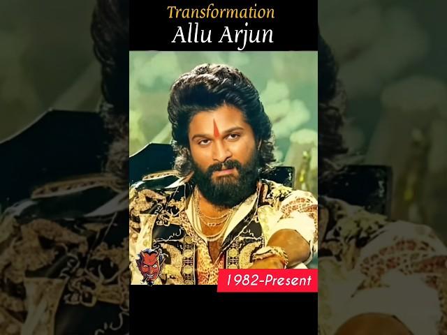 Pushpa Raj Allu Arjun Transformation #viral #trending #shorts #pushpa2 #alluarjun