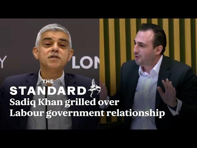 Watch: Sadiq Khan in fiery exchange with Tory over Government's 'punishment on Londoners'