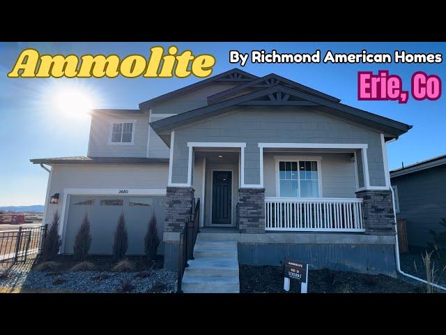 The Ammolite By Richmond American Homes | Parkdale | Erie, Colorado | 5 Bed | 4 Bath | 3,100 Sqft