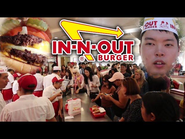 Went to the busiest In & out in the US