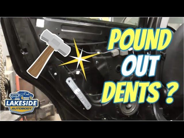 How to Push a Dent Out from the Inside