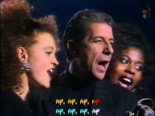 LEONARD COHEN - Take this waltz - TVRIP - 1988 - Subtitulado inglés y español
