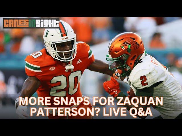 More Snaps for ZaQuan Patterson? | Defense Shuffling?