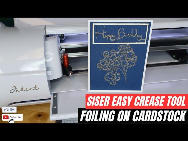 How to Foil with the Siser Crease Tool for Siser Juliet and Romeo