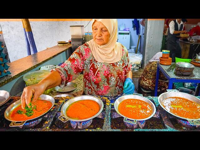 Marrakesh's LOCALS ONLY Breakfast Buffet  100's of Tagines & Street Food in Agadir!