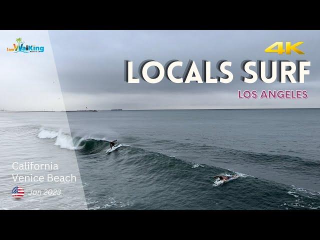 Locals SURF Session Los Angeles Venice Beach