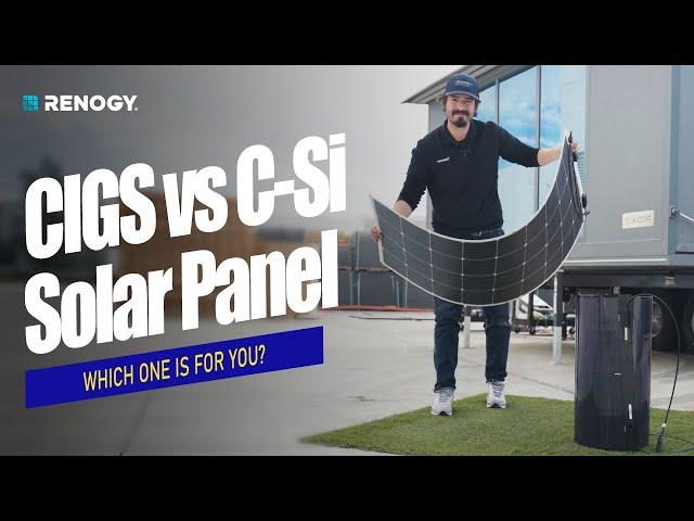 Renogy New CIGS Solar Panel vs Flexible Monocrystalline Solar Panel: Which Fits Your Needs Best?