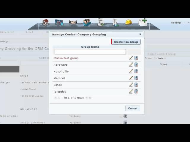 How to connect your contacts to groups using Odyssey CRM