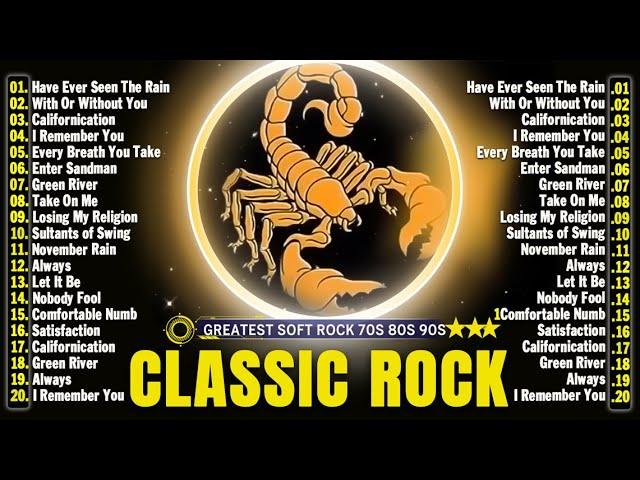 ACDC, Pink Floyd, Eagles, Queen, Def Leppard, Bon Jovi, U2  Power Ballads | Classic Rock Songs