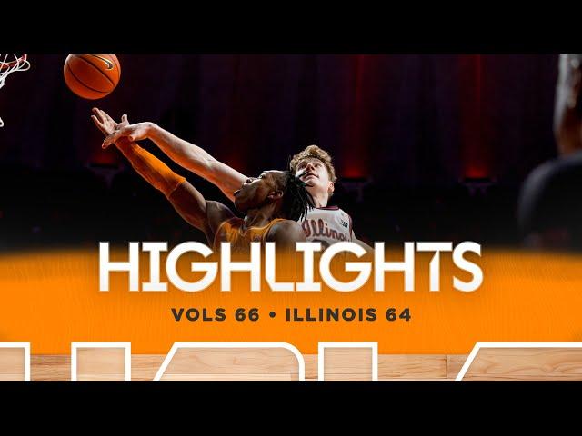 HIGHLIGHTS: No. 1 Vols 66, Illinois 64 (Dec. 14, 2024)