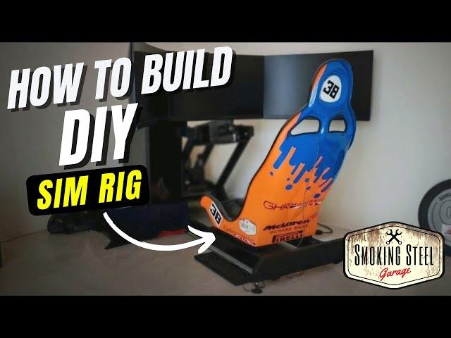 Budget DIY sim rig: the full build from start to finish