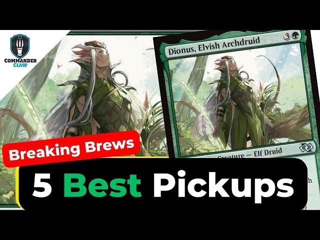 Add These: 5 Pickups for Dionus, Elvish Archdruid | MTG Foundations Jumpstart | EDH | #commanderclaw