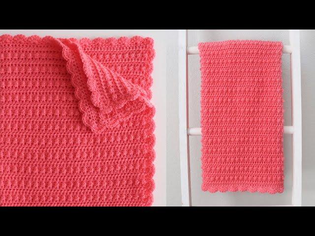 Crochet Sweet Berries Baby Blanket