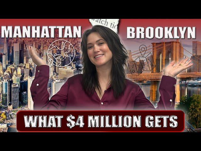 What $4 Million gets you in Manhattan vs. Brooklyn | Erin Wheelock