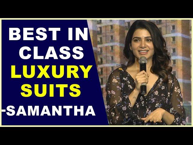 Actress Samantha Akkineni Launches "The Tales of Greek" Luxury Suits by Suchir India || Hybiz tv