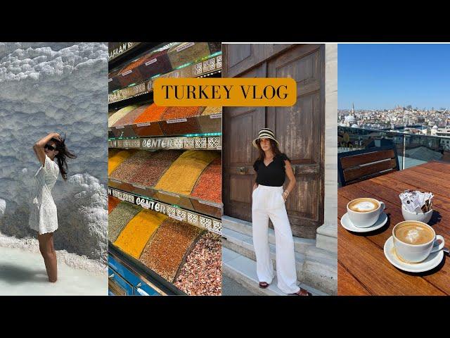 EURO SUMMER - Turkey vlog - visiting Istanbul, going to Pamukkale, and my 23rd birthday