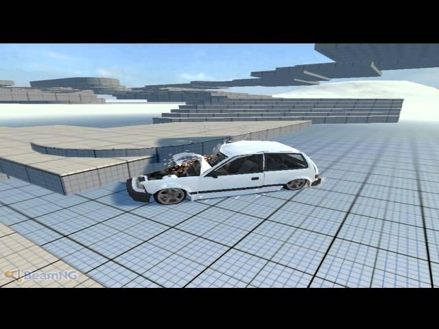 Beamng Slow motion car crashes