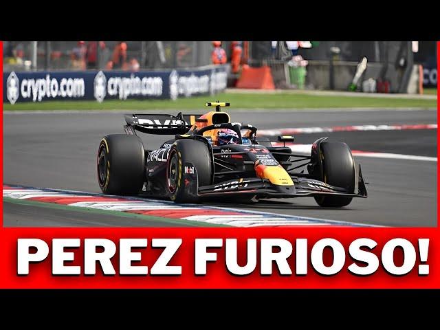 REVOLTA! Pérez DETONA Red Bull após disputa tensa com Lawson na F1!