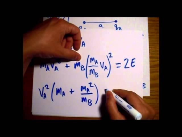 Griffiths Electrodynamics Problem 2.32: Speed of Released Point Charges