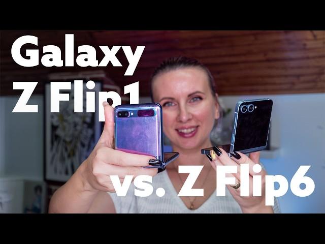 Samsung Galaxy Z Flip6 versus Flip1