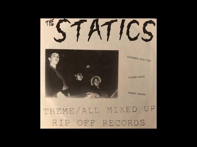 The Statics - Theme/All Mixed Up 45 (Rip Off Records 1993)