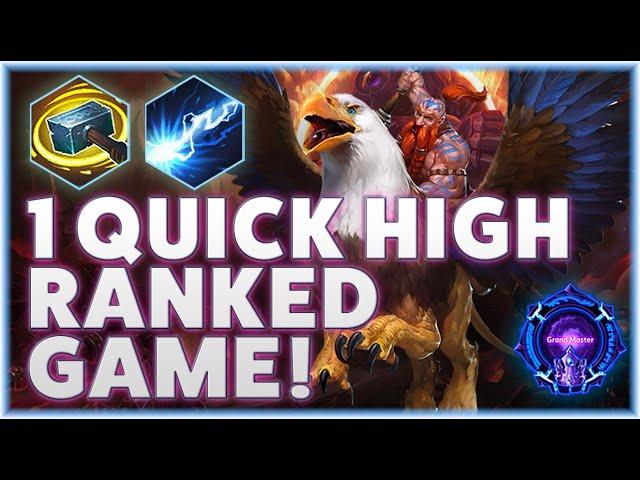 Falstad Gust - ONE QUICK HIGH RANKED GAME! - Grandmaster Storm League