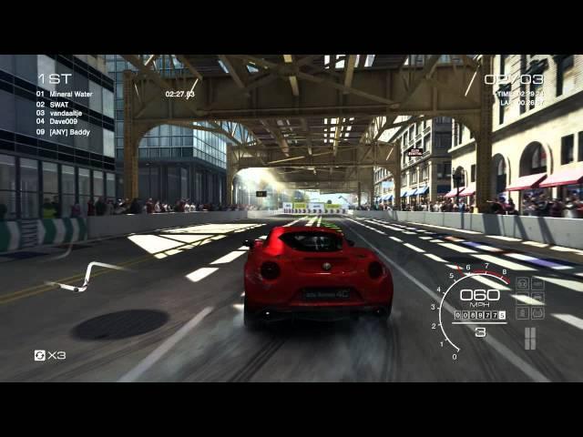 Grid Autosport PC: Multiplayer Race - Alfa Romeo 4C in Chicago, Street Discipline