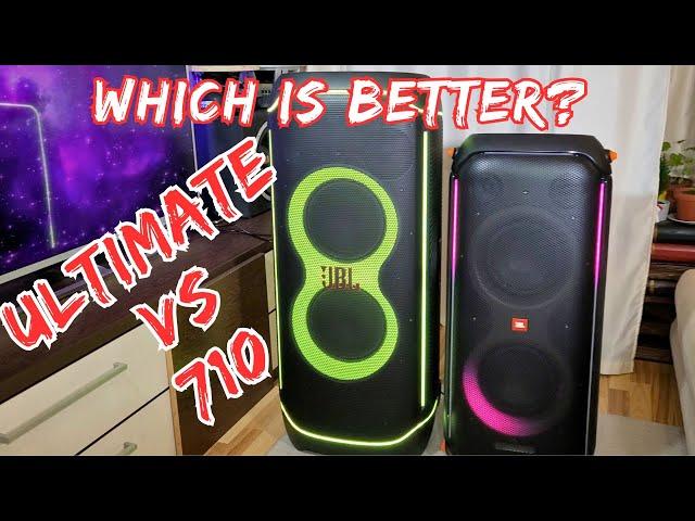 Which is Better? JBL Partybox 710 VS JBL Partybox Ultimate