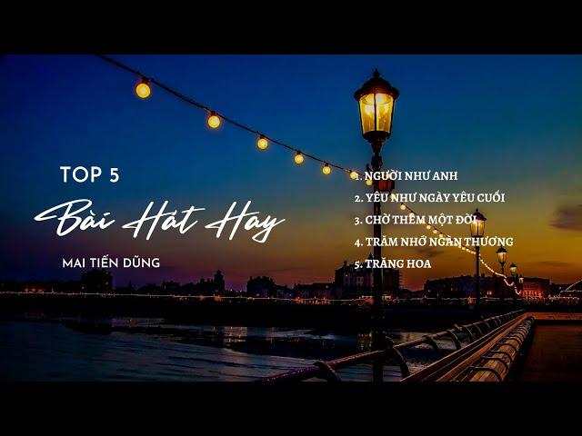 Top 5 Bài Hát Hay Nhất Của Mai Tiến Dũng | POP MUSIC