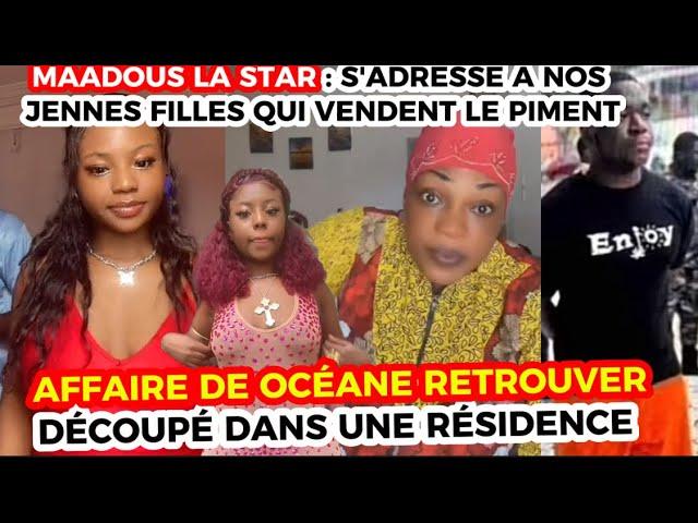 MAADOUS LA STAR : S'ADRESSE AUX JENNES FILLES QUI VENDENT LEUR PIMENTS ET LES SENSIBILISENT