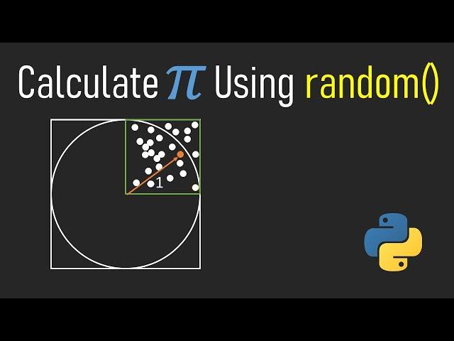 Calculate Pi Using Random Numbers (Coding Interview Questions)