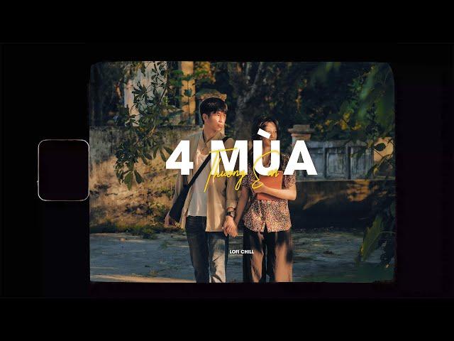 4 Mùa Thương Em (Lofi Lyrics) - Lập Nguyên x Night T | Thương em khi mùa thu thương em sang mùa hạ