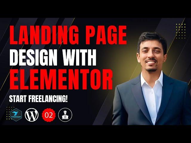 Landing Page Design with Elementor | Elementor Full Guide!
