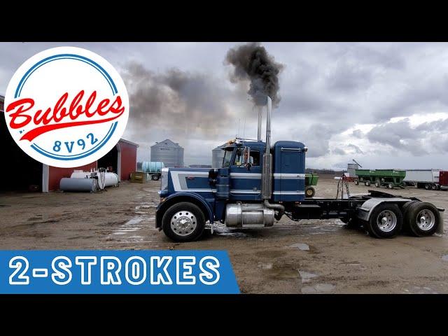 Two Stroke Detroit Compilation - 12V71 - 8V92 - 6V71 - 8V71 - 16V71 #detroitdiesel #Peterbilt