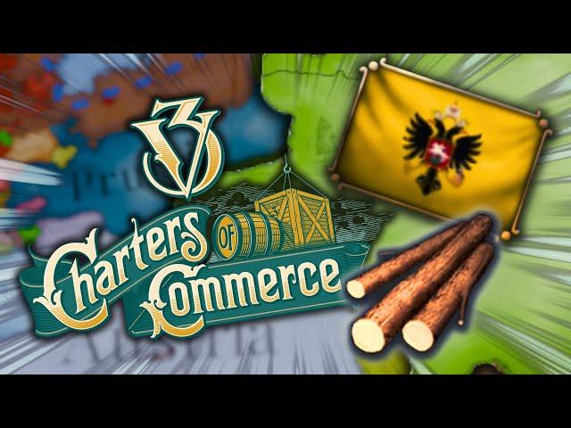 Introducing 1.9 Charters of Commerce || Russia START to Corner the Wood Market (NEW TRADE!)