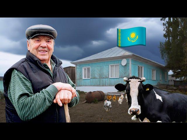 86-Years Old German Showed His Life in Kazakhstan Village