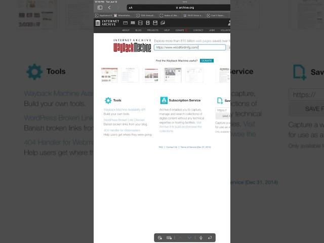 Accessing information from a website that is down. #HandsomeOrHandy #TheWayBackMachine #Technology￼