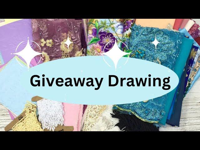 First Giveaway 2023 Drawing