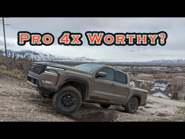 2023 Nissan Frontier Pro 4x Off Road Review