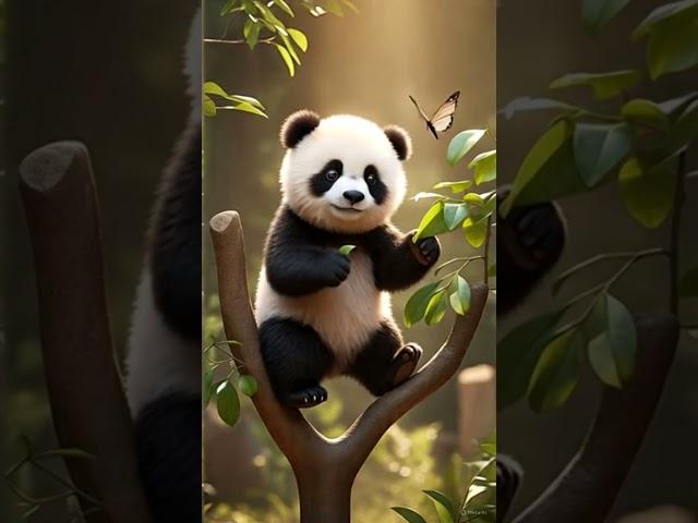 This Baby Panda’s Life Will Melt Your Heart  #shorts