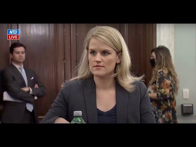 LIVE: Facebook Whistleblower Testifies to Senate Commerce Subcommittee | The Epoch Times
